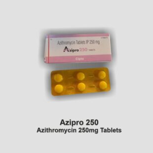 Azithromycin 250mg tablets used for bacterial infections