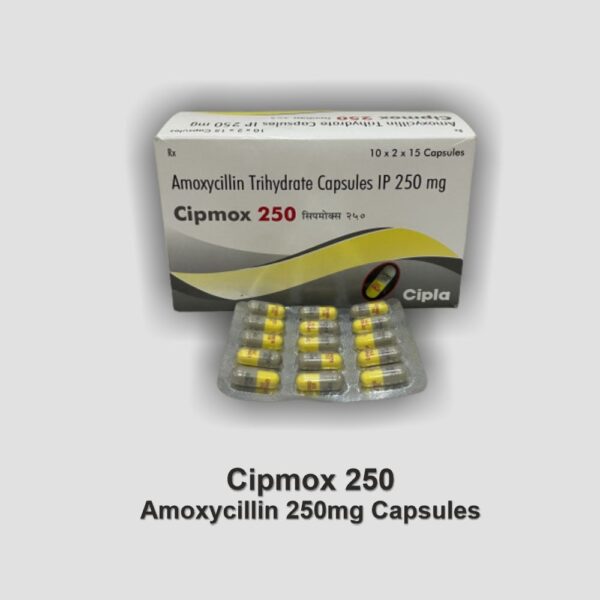 Amoxycillin 250mg (Cipmox) Tablets