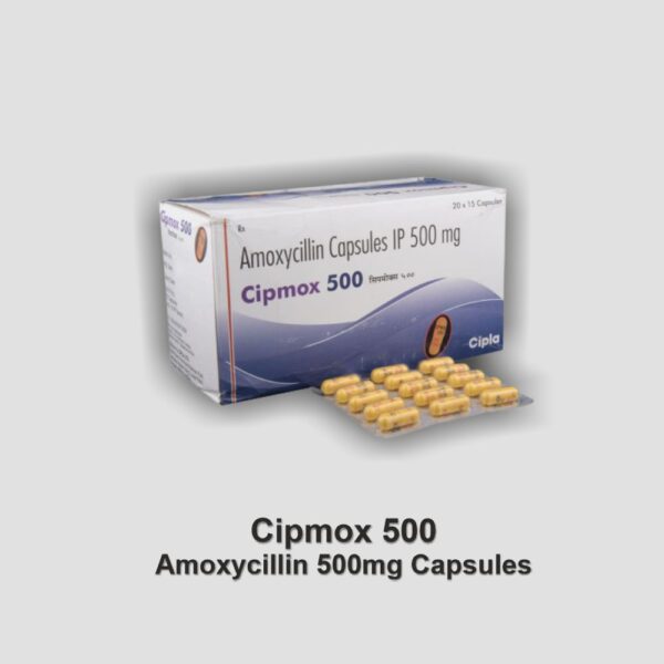 Amoxycillin 500mg (Cipmox) Tablets