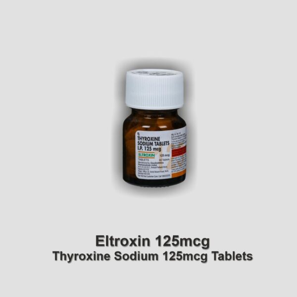 Thyroxine 125mcg (Eltroxin) Tablets