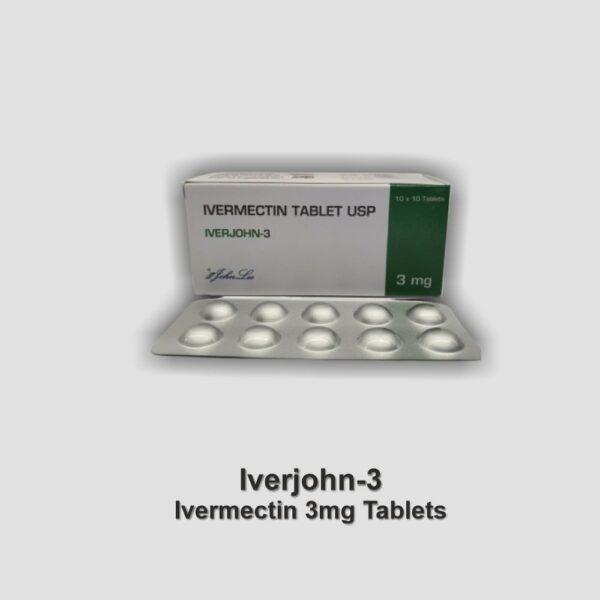 Ivermectin 3mg (Iverjohn-3) Tablets