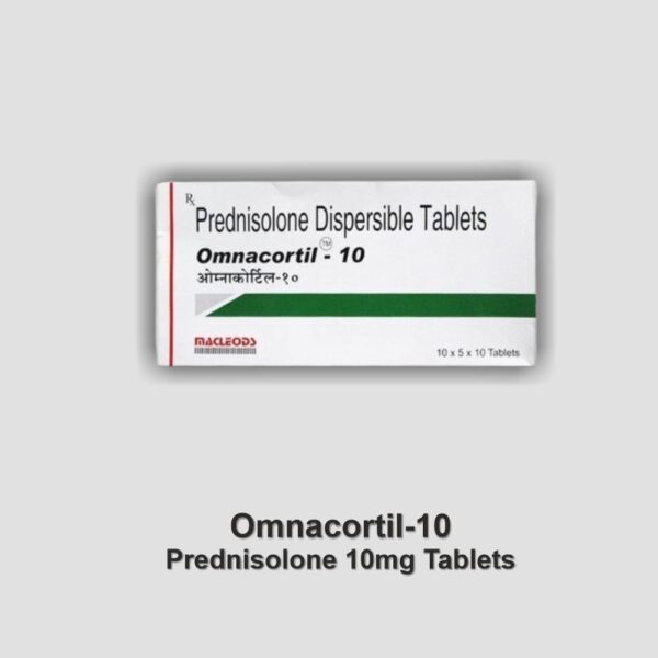 Prednisolone 10mg (Omnacortil) Tablets