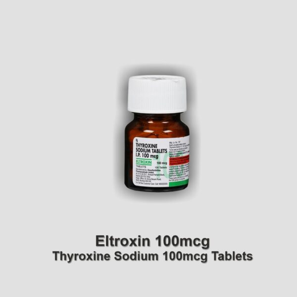 Thyroxine 100mcg (Eltroxin) Tablets