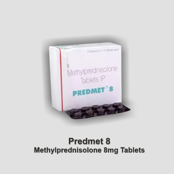 Methylprednisolone 8mg (Predmet) Tablets