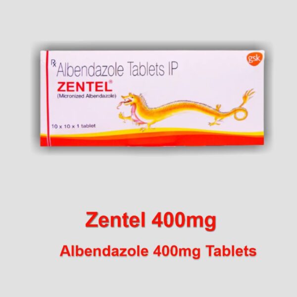 Albendazole 400mg Zentel Tablets