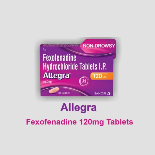 Allegra 120mg (Fexofenadine) Tablets