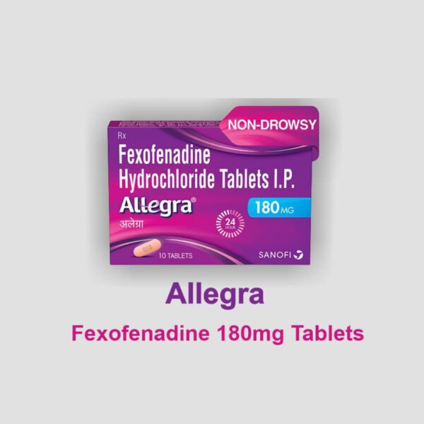 Allegra 180mg (Fexofenadine) Tablets