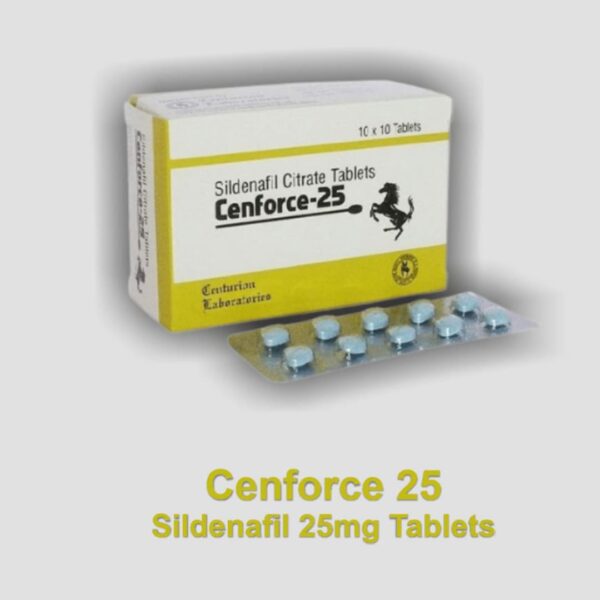 Cenforce 25mg (Sildenafil) Tablets