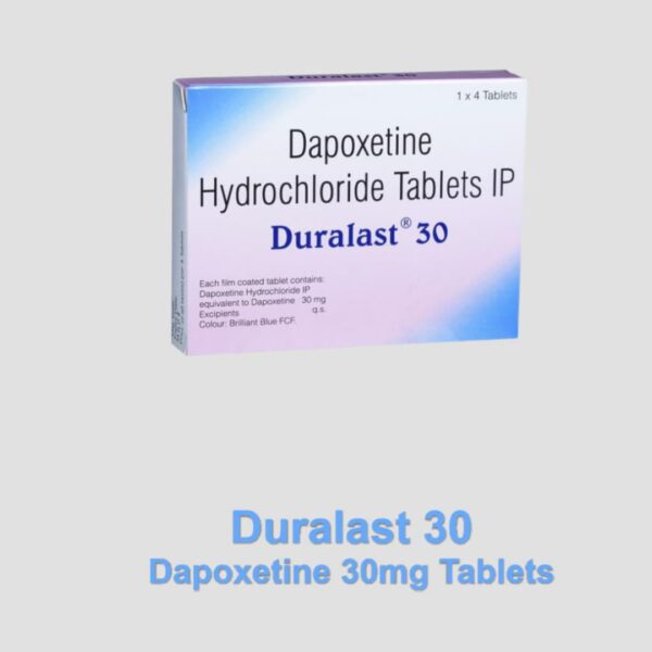 Duralast 30mg (Dapoxetine) Tablets