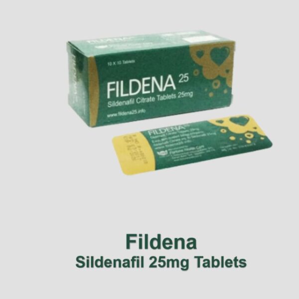 Fildena 25mg (Sildenafil) Tablets