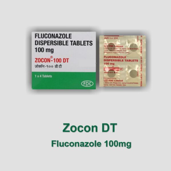 Fluconazole 100mg (Zocon DT) Tablets