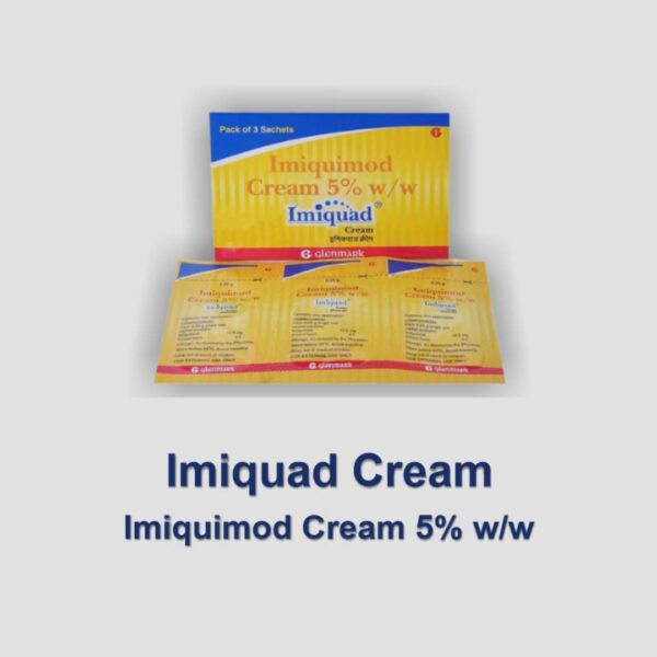 Imiquimod 5% (Imiquad) Cream