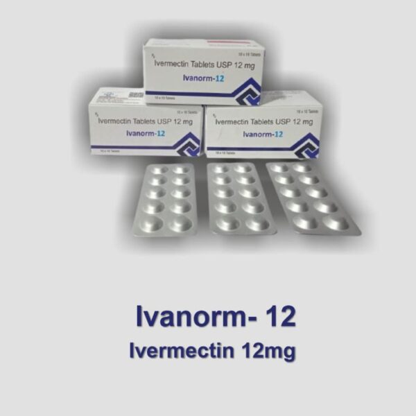 Ivermectin 12mg (Ivanorm 12mg) Tablets