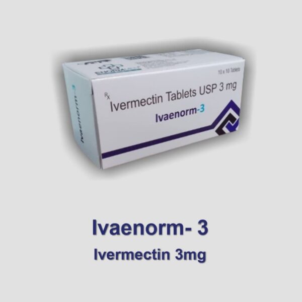 Ivermectin 3mg (Ivanorm 3mg) Tablets