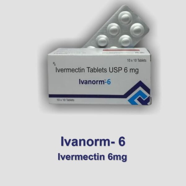 Ivermectin 6mg (Ivanorm 6mg) Tablets