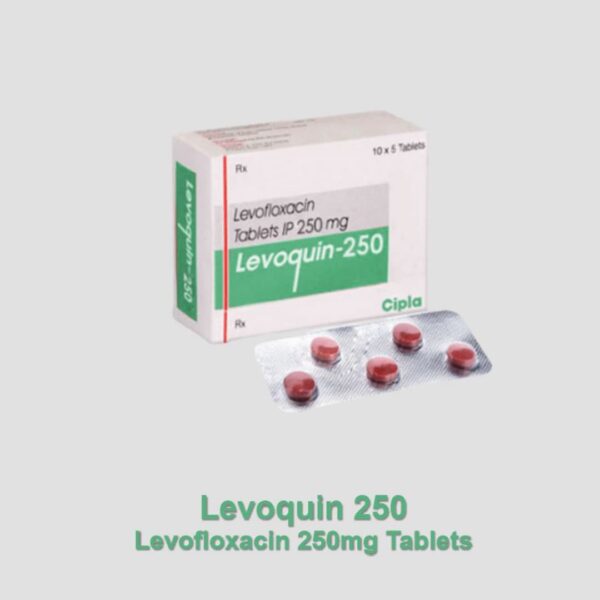 Levofloxacin 250mg (Levoquin) Tablets