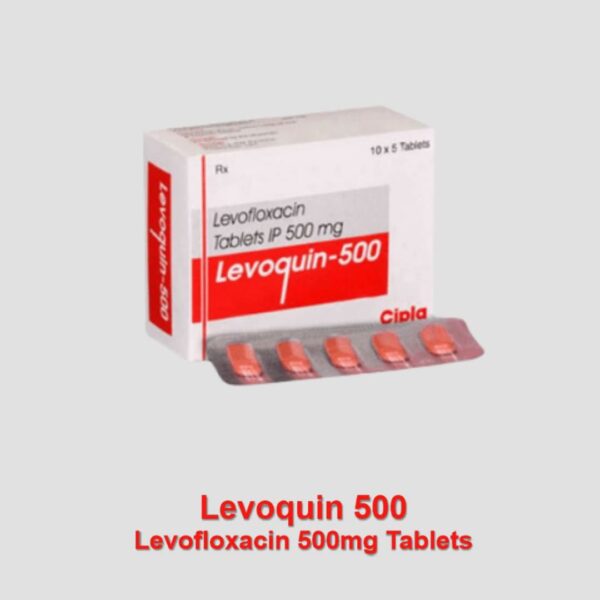 Levofloxacin 500mg (Levoquin) Tablets