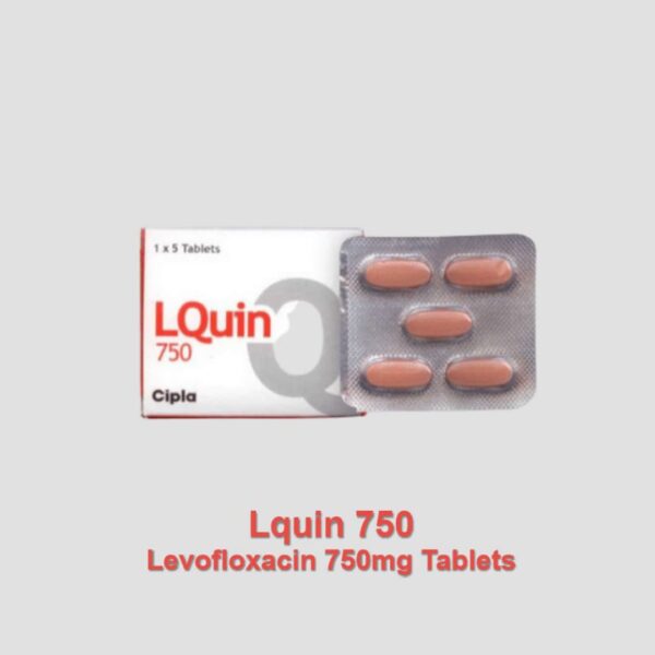 Levofloxacin 750mg (LQuin) Tablets