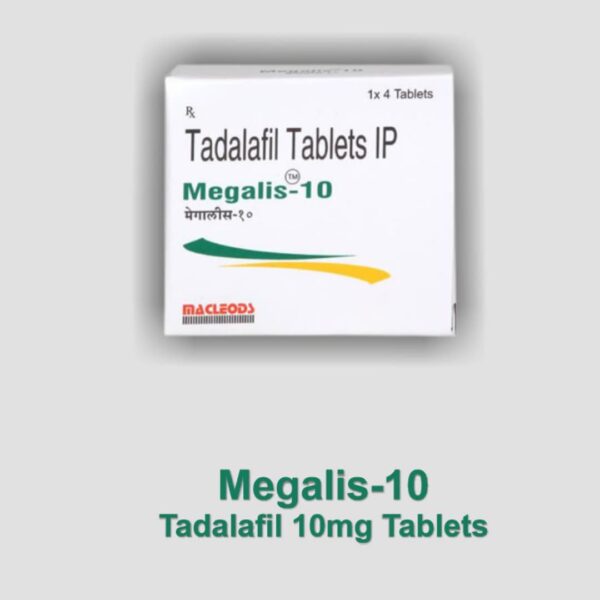 Megalis 10mg (Tadalafil) Tablets