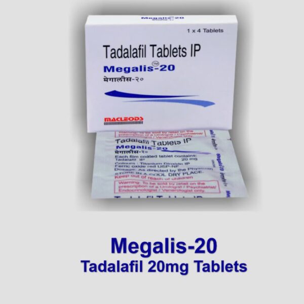 Megalis 20mg (Tadalafil) Tablets