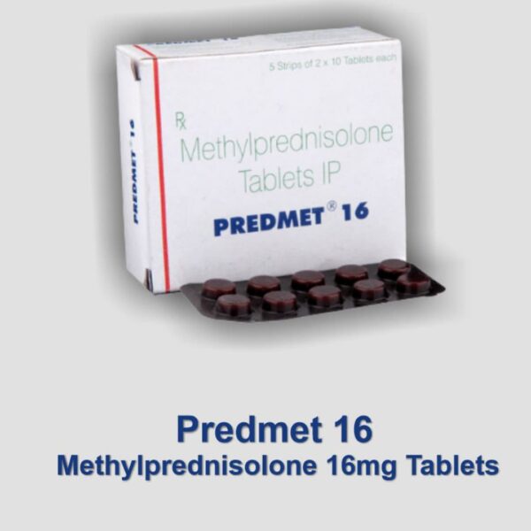 Methylprednisolone 16mg (Predmet) Tablets