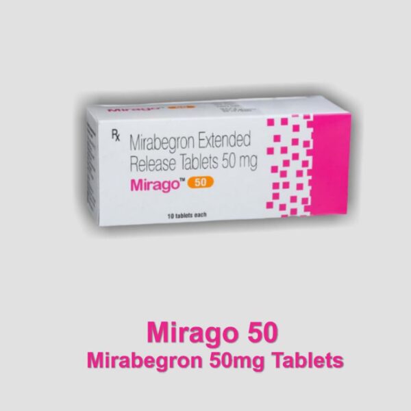 Mirabegron 50mg (Mirago) Tablets