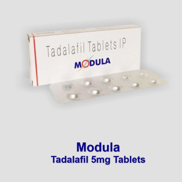 Modula 5mg (Tadalafil) Tablets