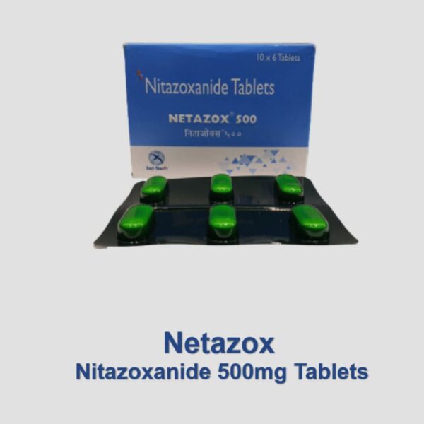 Nitazoxanide 500mg (Netazox) Tablets