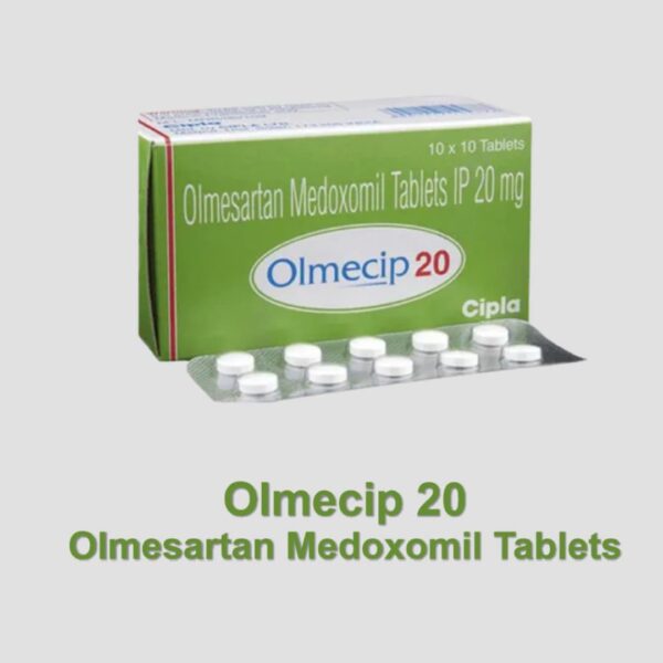 Olmesartan Medoxomil 20mg (Olmecip) Tablets