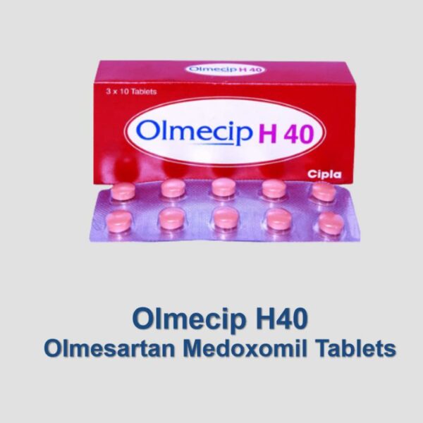 Olmesartan Medoxomil (Olmecip H 40) Tablets