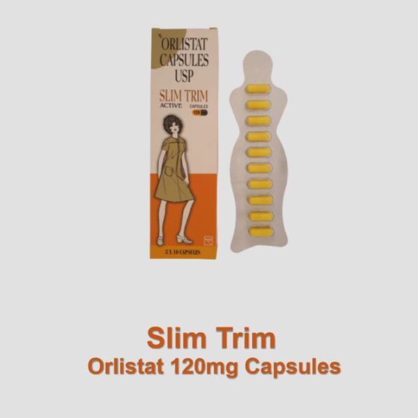 Orlistat 120mg Capsules (Slim Trim)