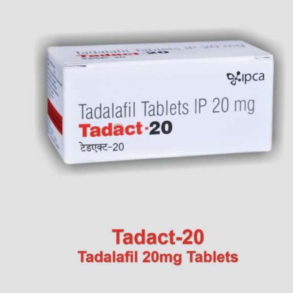 Tadact 20mg (Tadalafil) Tablets