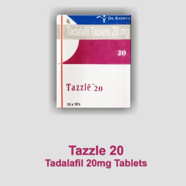 Tazzle 20mg (Tadalafil) Tablets