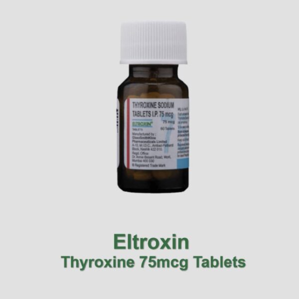 Thyroxine 75mcg (Eltroxin) Tablets