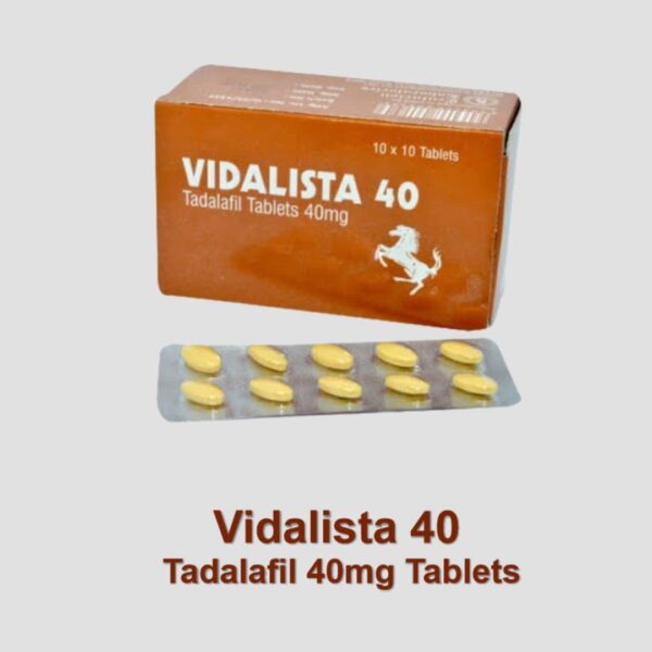 Vidalista 40mg (Tadalafil) Tablets