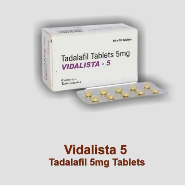 Vidalista 5mg (Tadalafil) Tablets