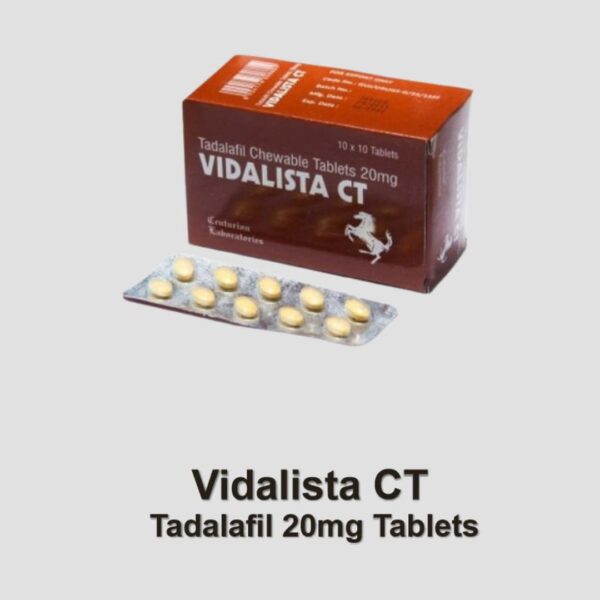 Vidalista CT (Tadalafil) Tablets