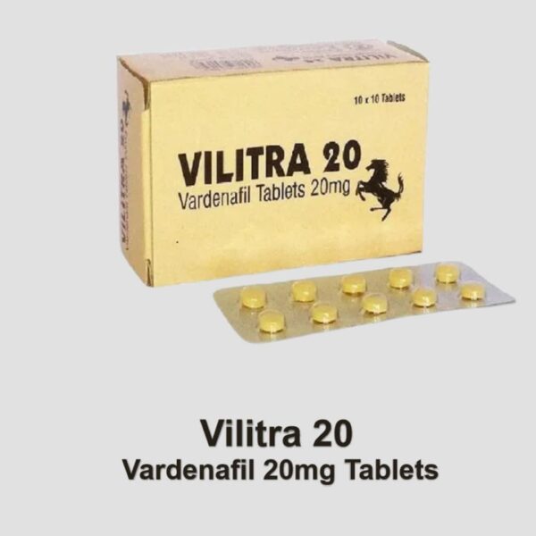 Vilitra 20mg (Verdenafil) Tablets